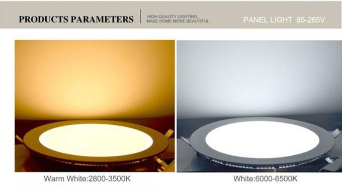 Dimmable 온난한 백색 천장 LED 패널 빛 18W 알루미늄 구조 1360lm