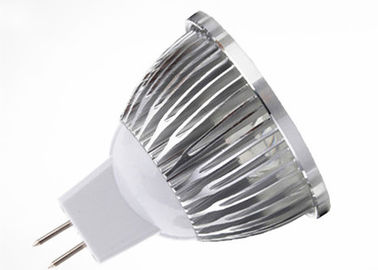중국 알루미늄 합금 주거가 6W MR16 LED 램프 12V 백색 500lm 90 정도에 의하여 빛납니다 협력 업체